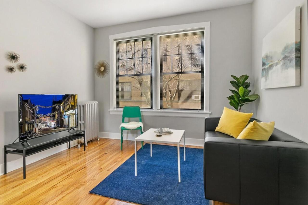 Bright Spacious Apt, Comfy King Bed, 5 Location Chicago Exterior foto